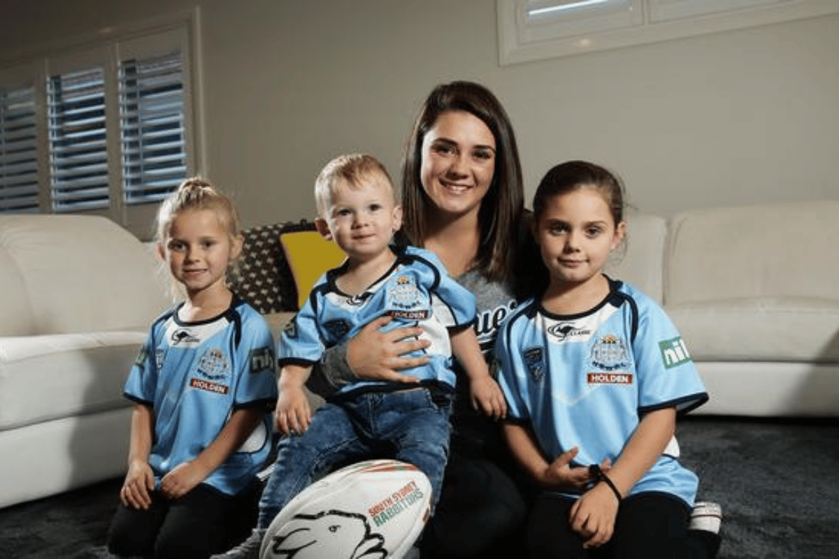 Meet Adam Reynolds Kids Nakylah And Aaliyah Reynolds Wife Tallara Simon-Phillips
